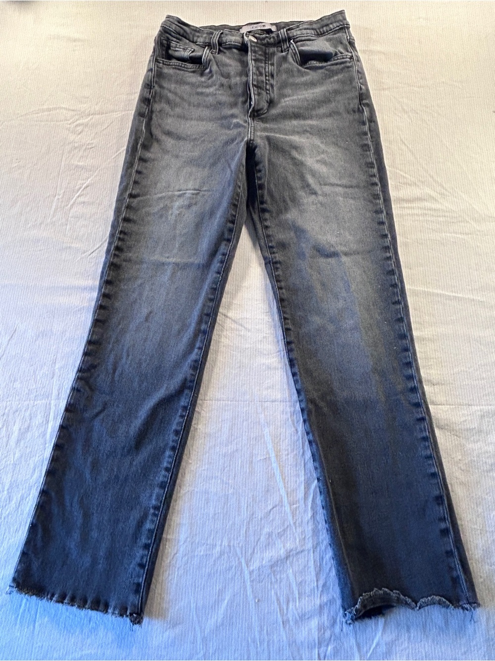 Joe’s Jeans High-Rise Straight Leg Gray Jeans